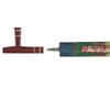 Image 5 : Sioux Inlaid Pipe Bowl & Stem w/ Quill & Beadwork