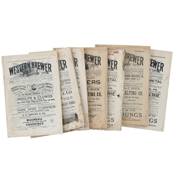 1881-1896 The Western Brewer Catalogs (7)