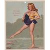 Image 7 : Earl Moran Pin-Up Calendar Pages for Kessler Beer