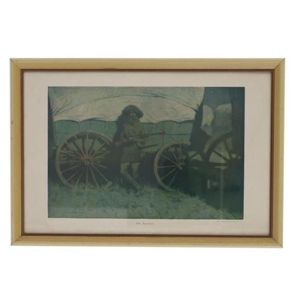  The Sentinel  by Frederic Remington 1909