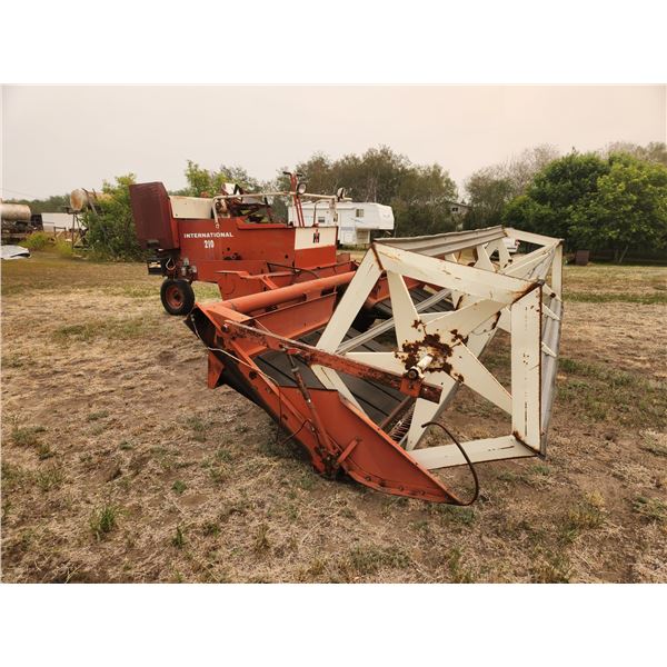 International 210 Self Propelled Swather