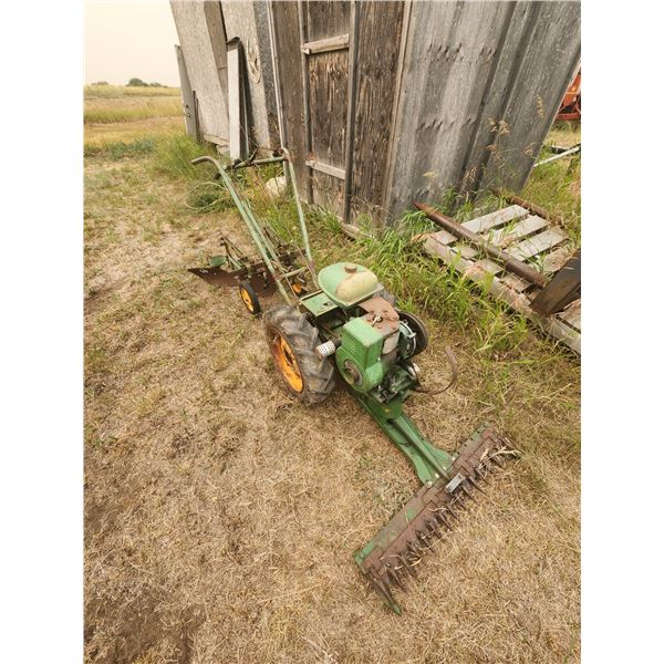 Sickle Mower with Potato Hiller - Briggs and Stratton Gas Engine