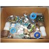 Image 2 : Lot of Plumbing Fittings, Clamps, Teflon Tape, Misc.