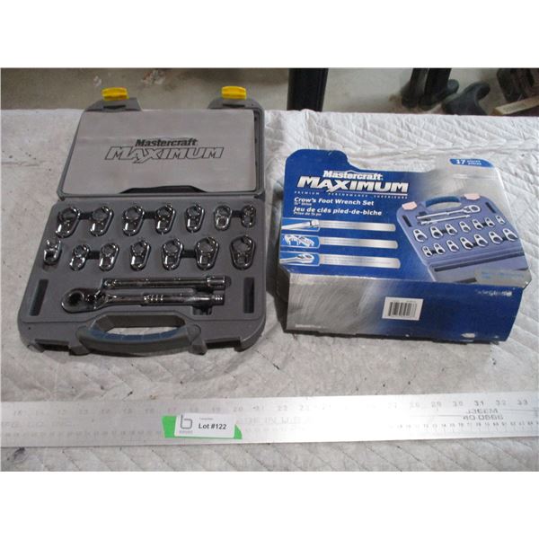 Mastercraft Maximum Crow's Foot Wrench Set