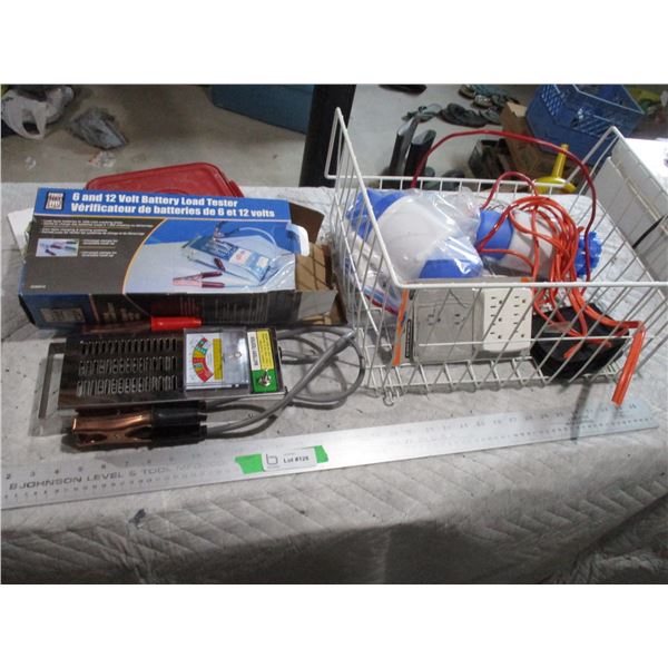 Powerfist 6 & 12V Battery Tester, Misc.