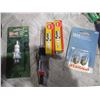 Image 4 : Lot of Spark Plugs, Fuses, Used Dolly Tire, Misc. Parts