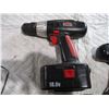 Image 2 : (2) 18V Jobmate Cordless Drill with Charger and Batteries (Works)