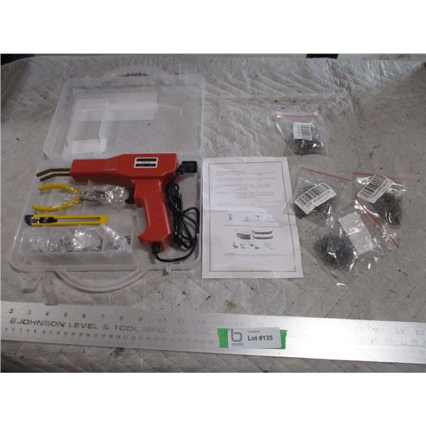 Plastic Welding Gun with Extra Wires