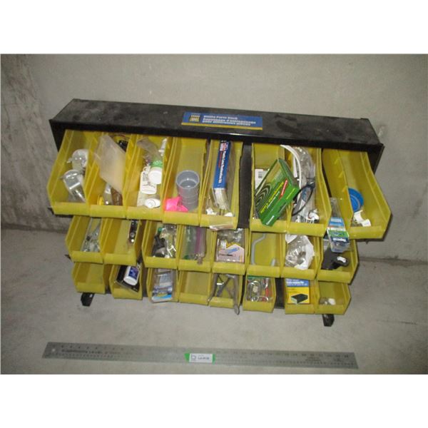 Utility Parts Rack (31") with Contents