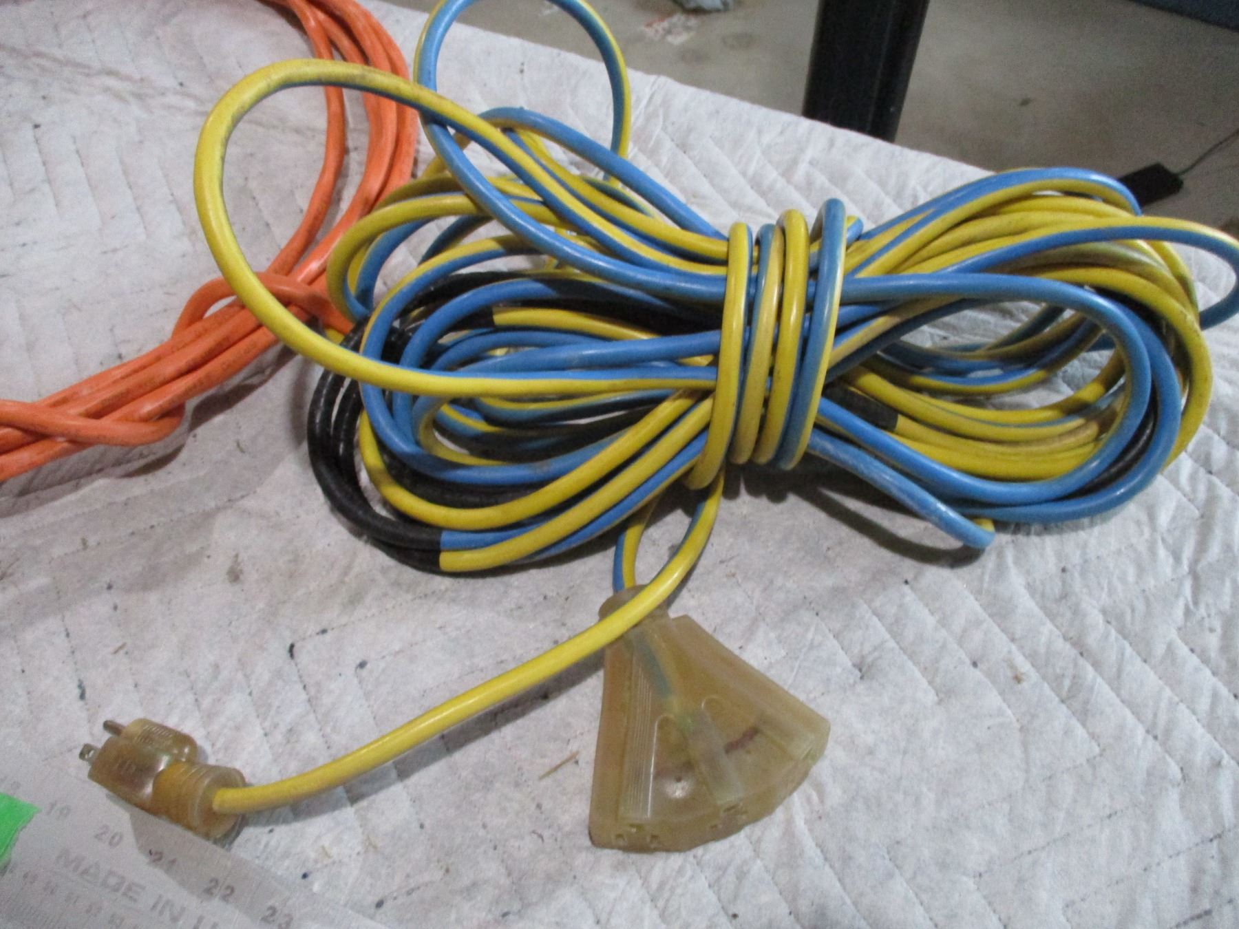 Extension Cord with Nylon Romex Cable Bodnarus Auctioneering