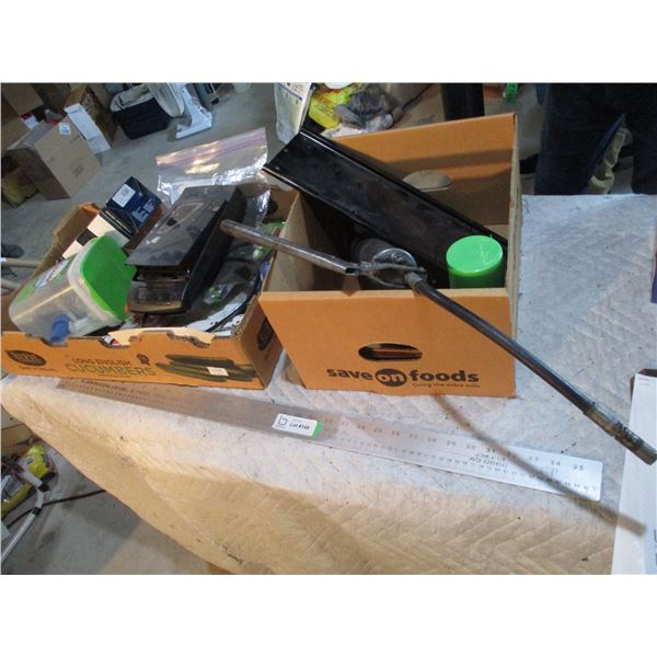 Grease Gun, VHS Rewinder, Misc.