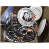 Image 4 : Lot of Pot Lights, Tie Wire, Misc.