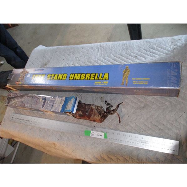 Hunters Umbrella, Tree Stand Umbrella Bodnarus Auctioneering