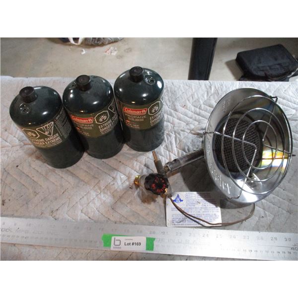Propane Heater with (3) Tanks