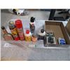 Image 1 : Lot of Starter Fluid, Fuel System Cleaner, Water Pump Lube, Misc.