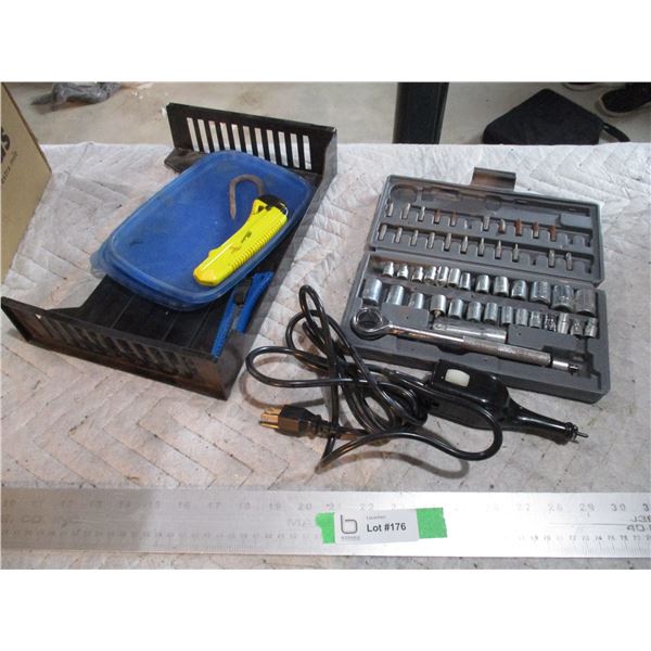 Socket and Bit Set (Partial), Engraver, Misc.