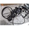 Image 2 : Lot of Headphones, Headsets, Chargers, Misc.