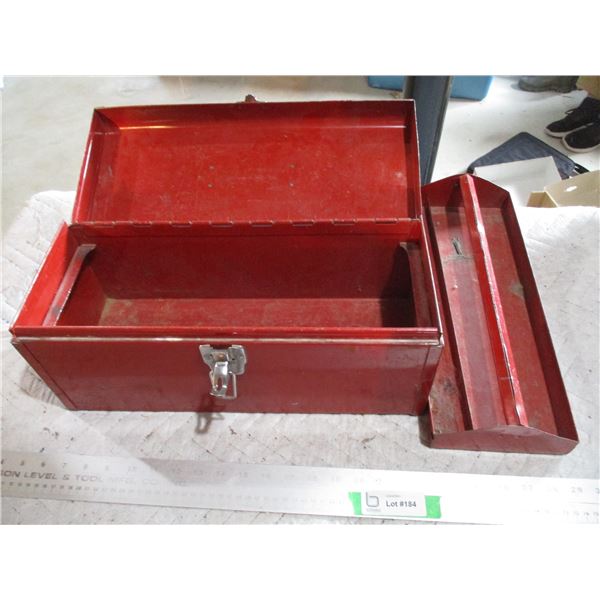 Empty Metal Tool Box