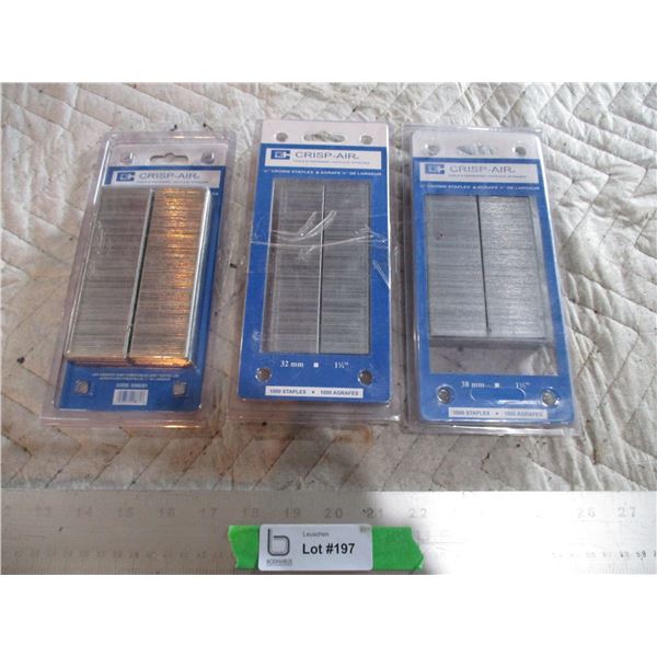 Lot of Crown Staples (NIB)