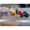 Image 1 : Lot of Flashlights, Armour All, Windshield Washer Fluid, Lamp Oil, Misc.