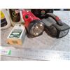 Image 4 : Lot of Flashlights, Armour All, Windshield Washer Fluid, Lamp Oil, Misc.