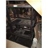 Image 2 : (2x Bid Price) (4) 4 Tier Plastic Shelf (2' Long x 4' Tall)
