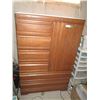Image 1 : 7 Door Wooden Dresser (36 x 18 x 54")