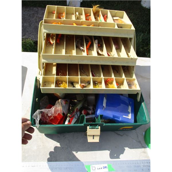 Tackle with Contents (Fishing Line & Hooks)