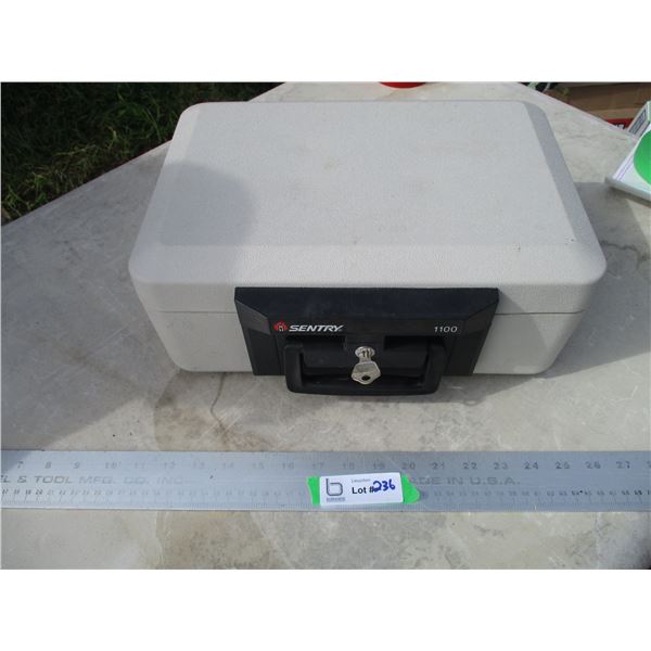Sentry 1100 Safe with Key