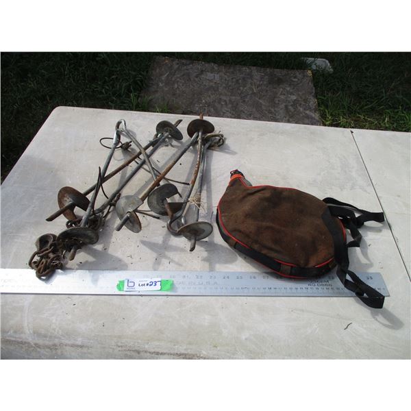 Mounting Anchors for Tent Shed, Misc.