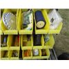Image 5 : Metal Organizer with Plastic Trays and Contents (32" Long)
