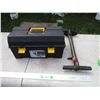 Image 1 : Plastic Tool Box, Tire Pump