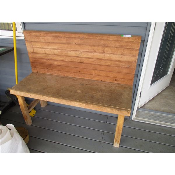 Outdoor Sitting Bench (4')