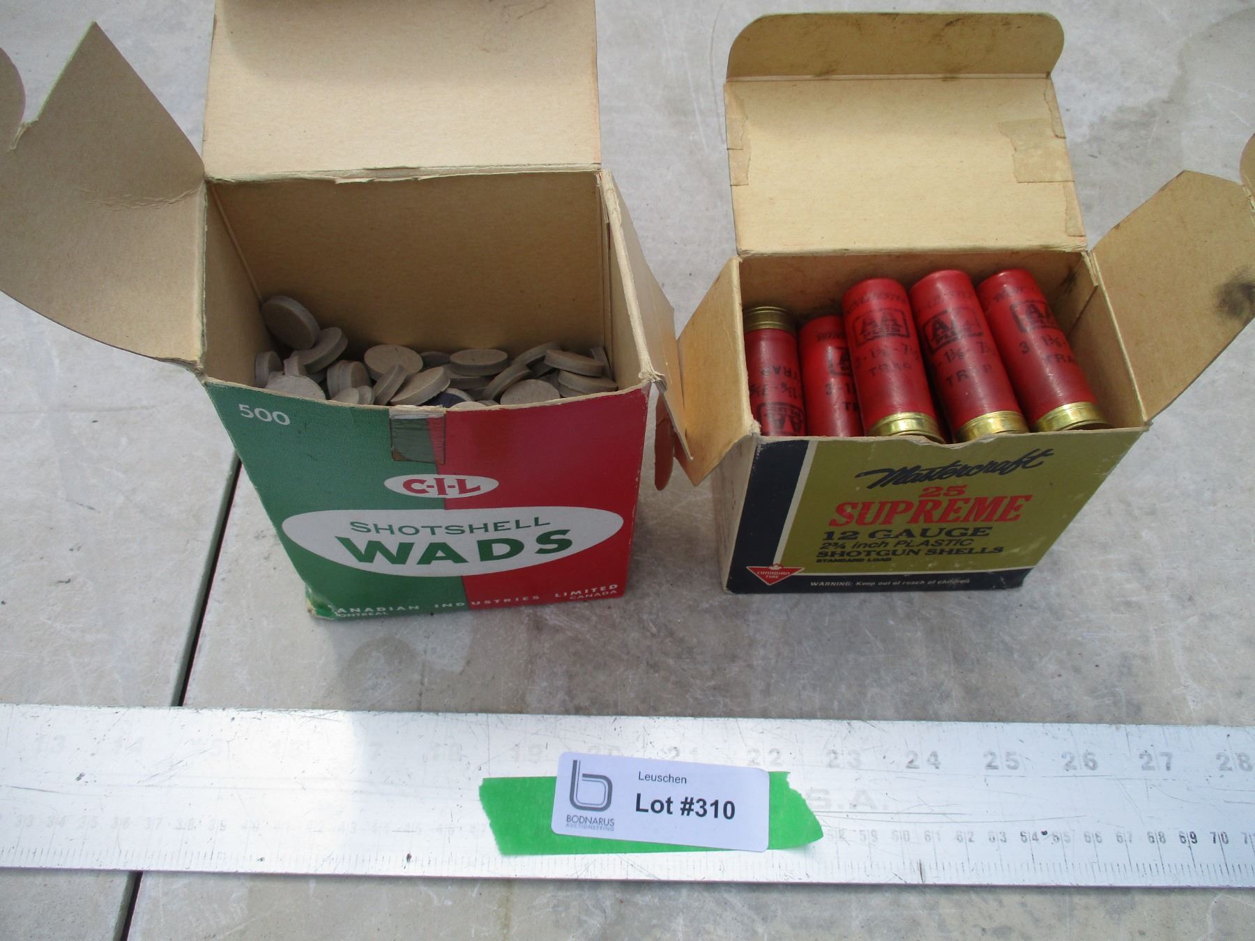 Shell Wad Superior Box of Shotgun Shells - 2 Missing, Shotgun Shell Wads