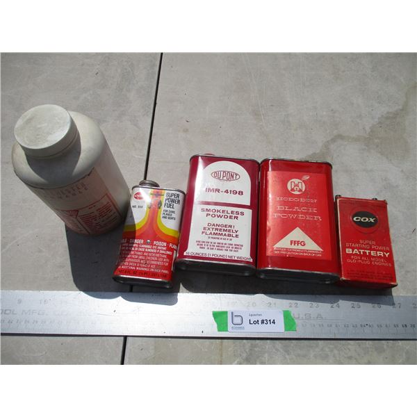 Smokeless Powder, Black Powder, Super Starter