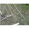 Image 4 : (6) Garden Tools (Potato Fork, Scythe, Hand Cultivators)