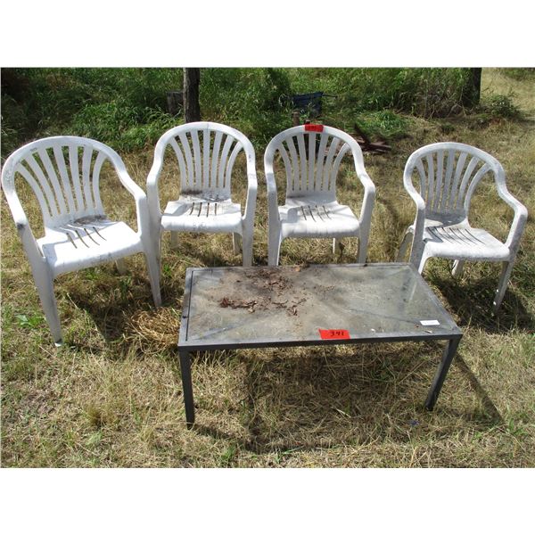 Small Table with (4) Chairs