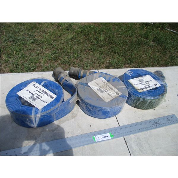 (3x Bid Price) 2" Flat Discharge Hose (New)