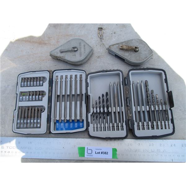 (2) Chalk Lines, (2) Multi-Bit Sets - Complete