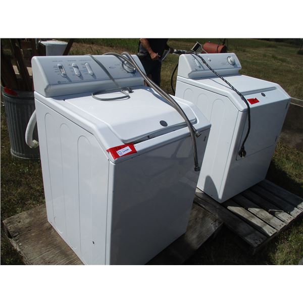 (2x Bid Price) Maytag Oversized Capacity Washer and Dryer (Working When Replaced)