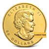 Image 2 : (Current Year) .9999 Gold 1 ozt Maple Leaf (3-coins)