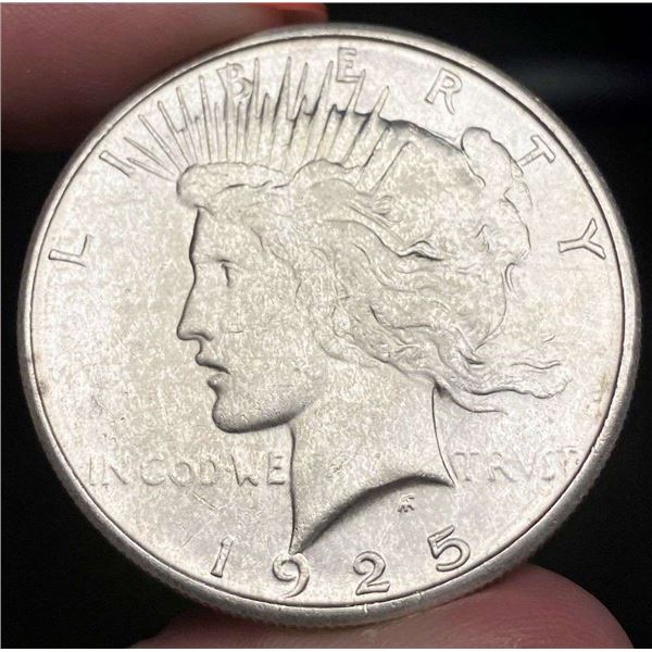1925-S Peace Silver Dollar BU