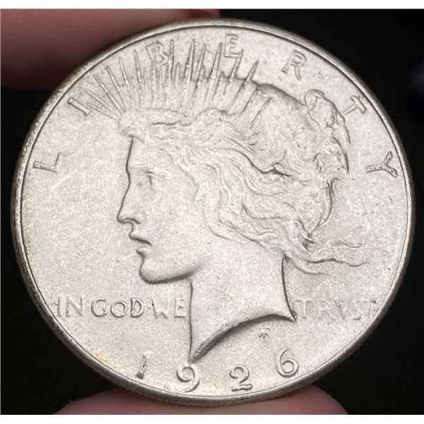 1926-S Peace Silver Dollar BU