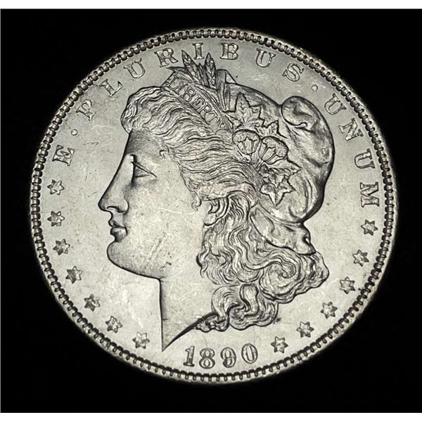 1890 Morgan Silver Dollar MS64