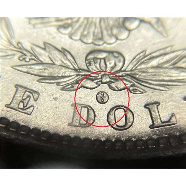 1882-O/S Strong Morgan Silver Dollar MS64+