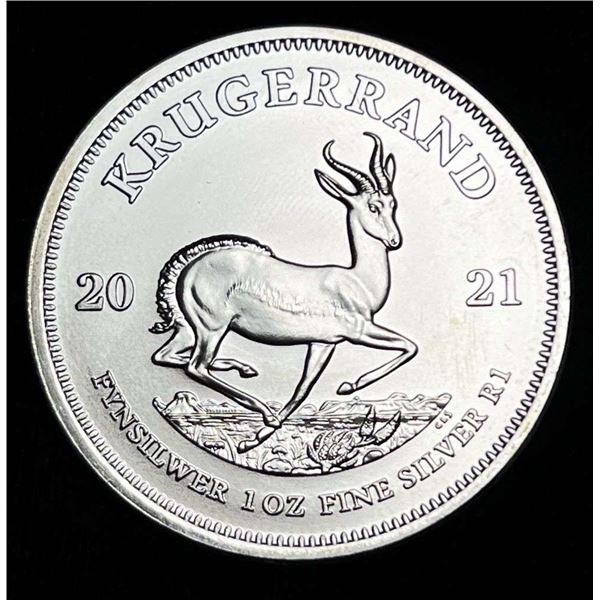 2021 South Africa Krugerrand 1 ozt Silver
