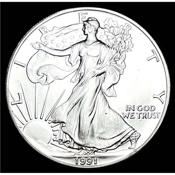 1991 American Silver Eagle