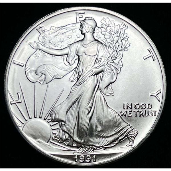 1991 American Silver Eagle