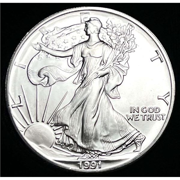 1991 American Silver Eagle