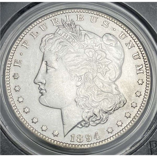 1894 Morgan Silver Dollar PCGS AU58